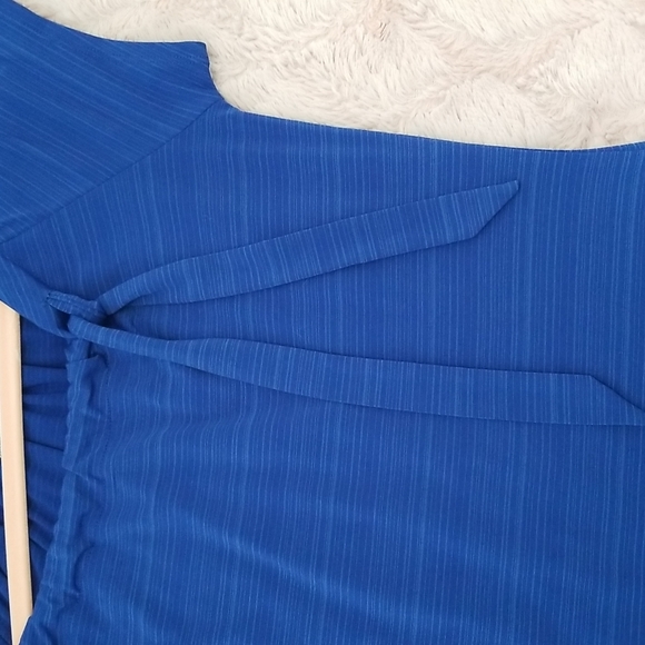 Liz McCoy blue top, small - Picture 9 of 9